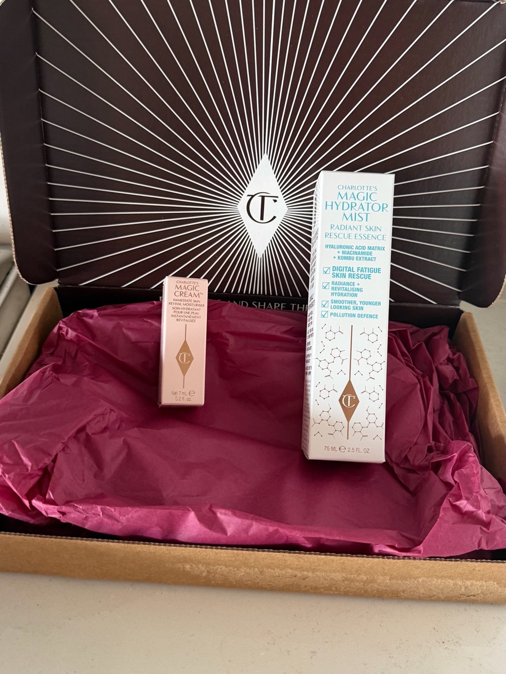 Charlotte Tilbury’s Magic Hydrator Mist 75 Ml/2.5 fl oz - Brand New In Box
